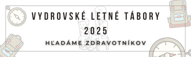 Hľadá sa táborový zdravotník!