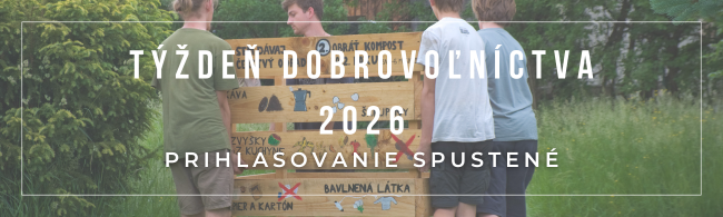 Vydrovský týždeň dobrovoľníctva 2026